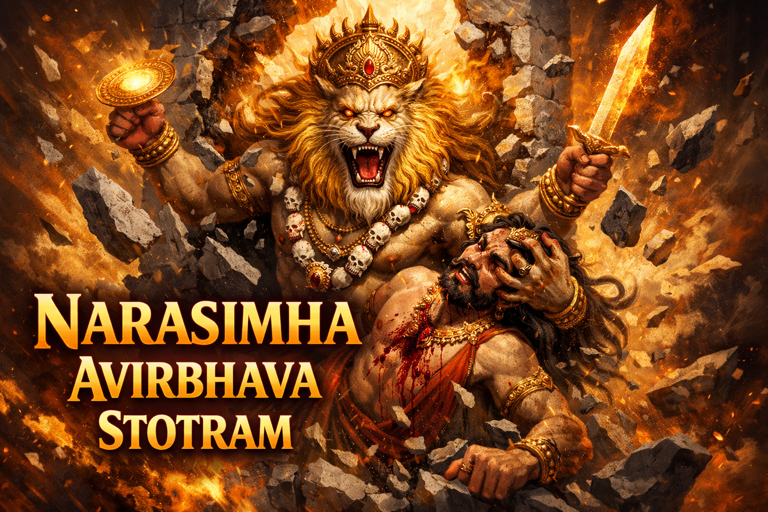 Narasimha Avirbhava Stotram