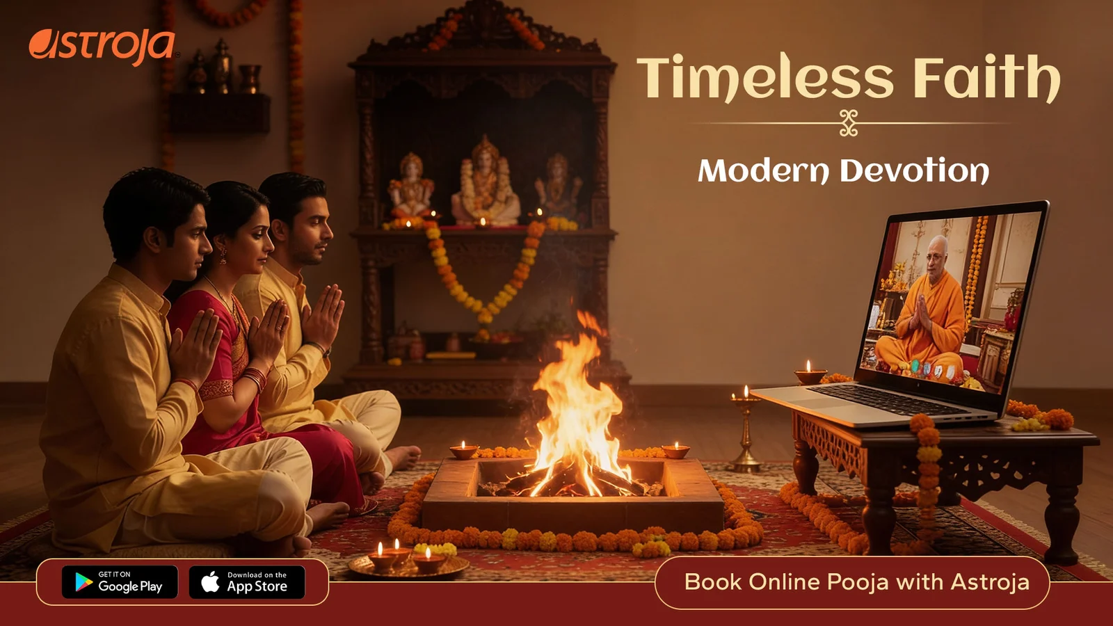Online vs Offline Pooja Booking – Which Is Better for Modern Devotees?