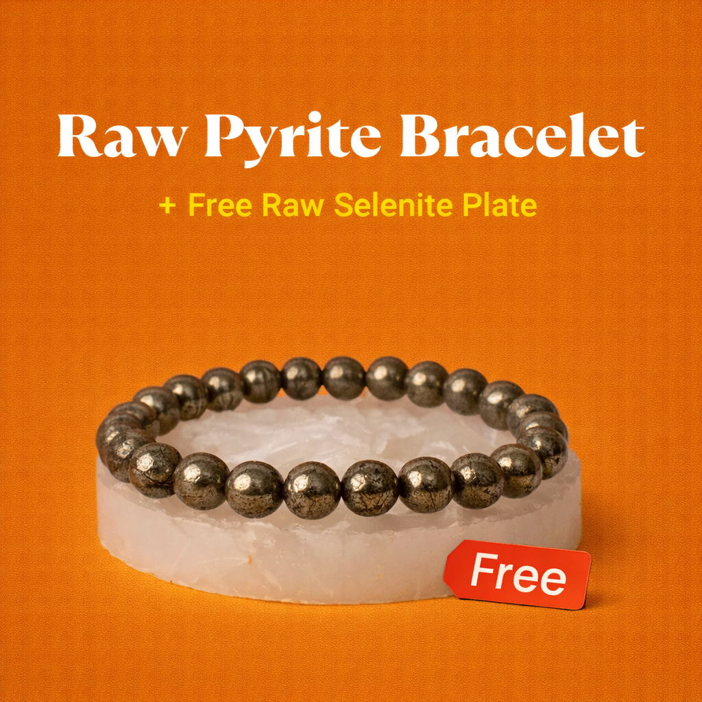Raw Pyrite Bracelet