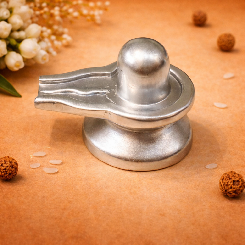 Parad Shivling – 100 Grams | Authentic Mercury Shivling for Divine Worship