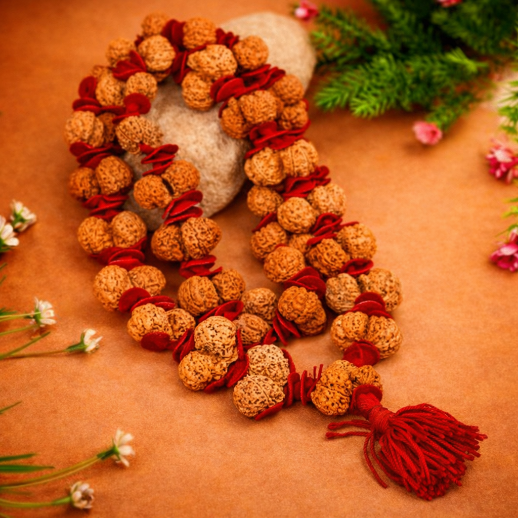 Gauri Shankar Rudraksha Kantha Mala(Nepali)