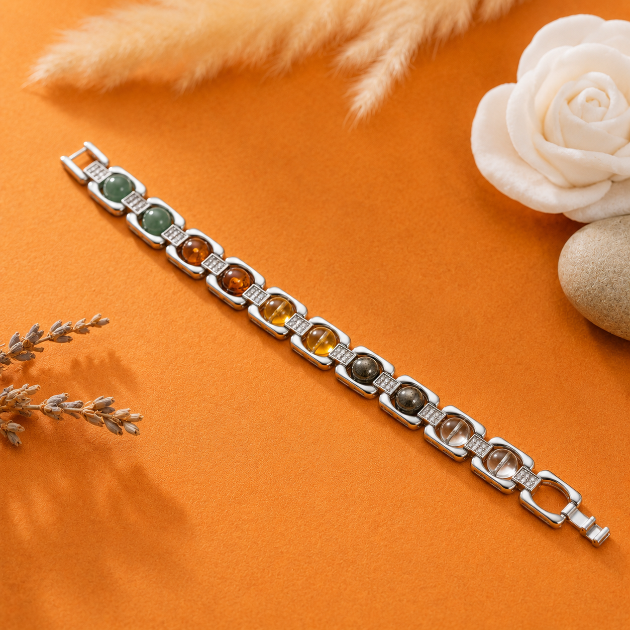 Dhan Yog Bracelet Sliver Plated
