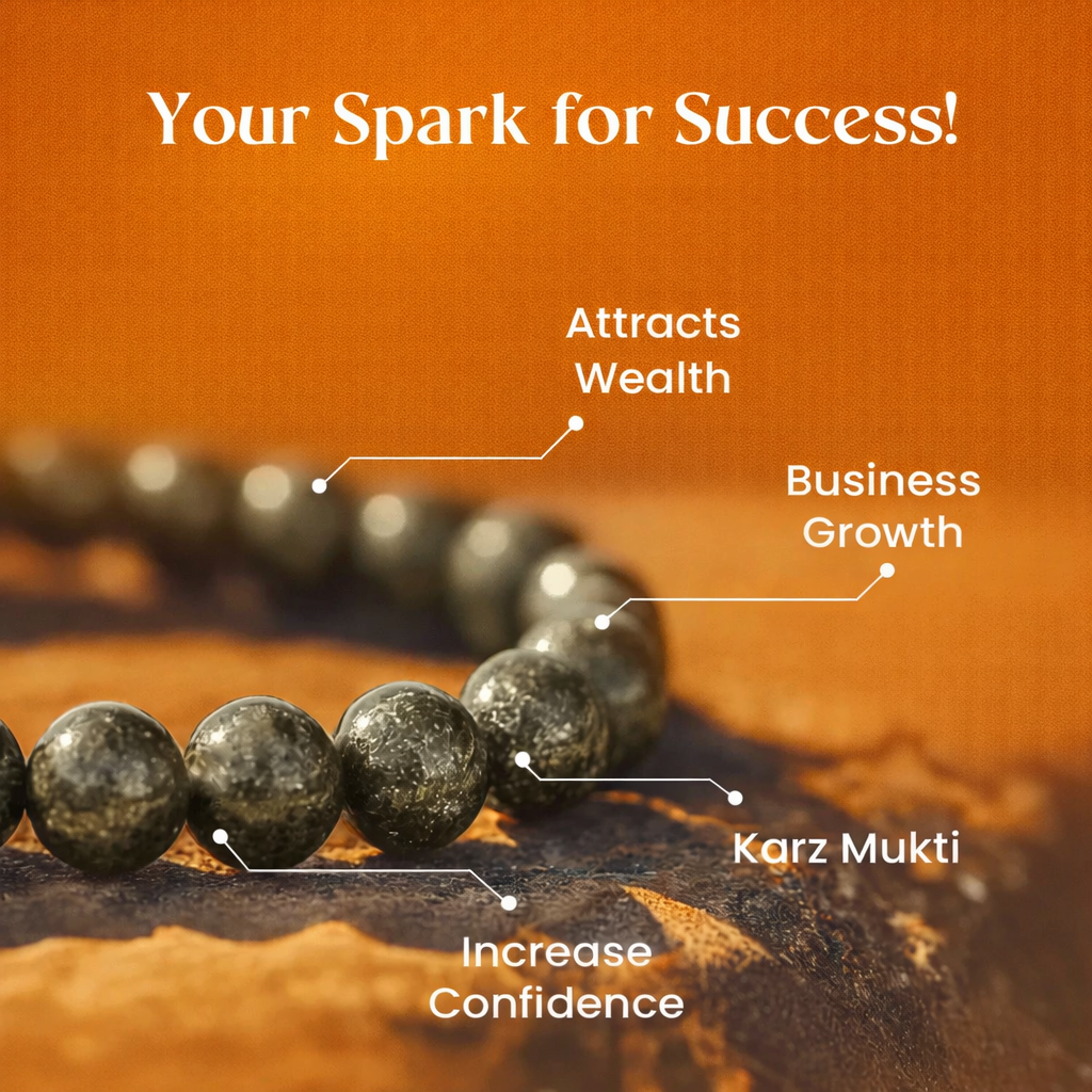 Raw Pyrite Bracelet - Image 1