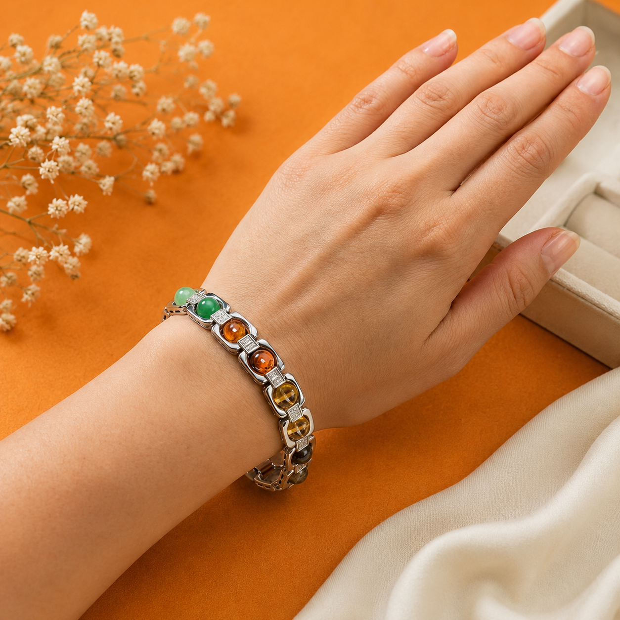 Dhan Yog Bracelet Sliver Plated - Image 4